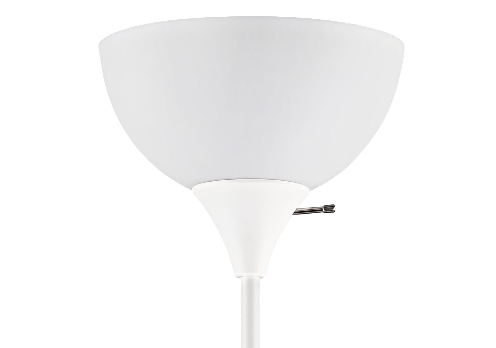 Mainstays JK1559WH 71 in White Floor Lamp, Modern Design