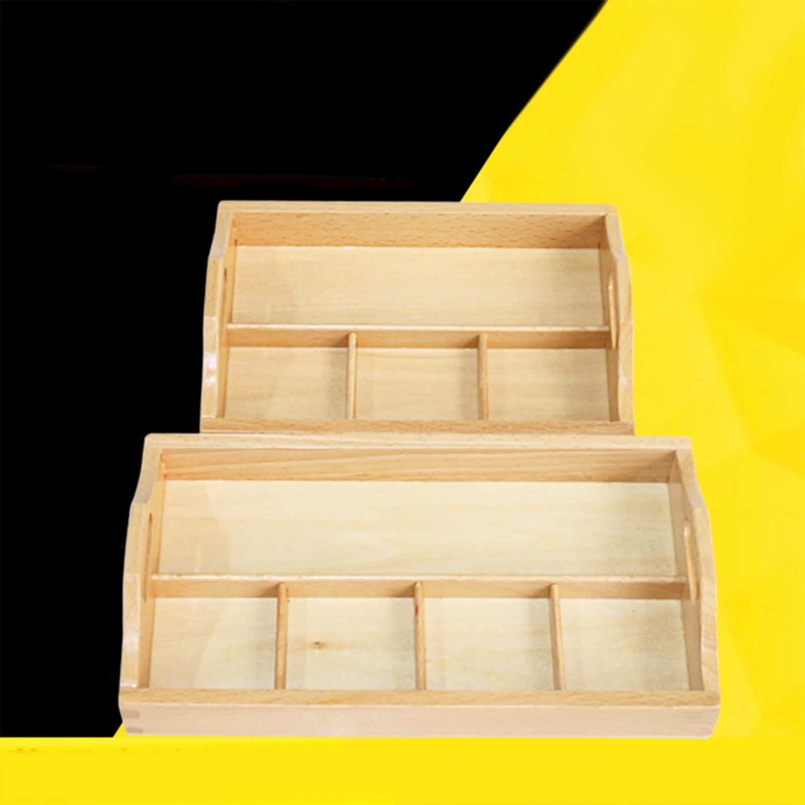 Montessori Trays, Wooden Sorting trays for Kids