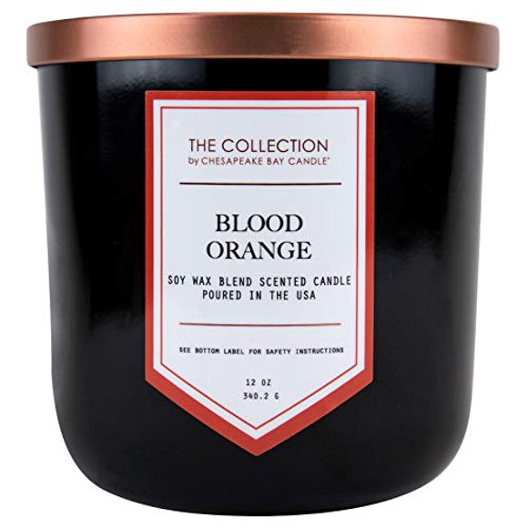 Chesapeake Bay Candle TA35216 Candle The Collection Two-Wick Scented Candle, Blood Orange
