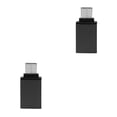 thumbnail image 4 of ZLight USB-C Type-C Male To USB 3.0 Female OTG Data Adapter Converter Computer Connector black 2Set, 4 of 6