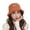 Jujube Red, variant on Yirtree Women Winter Bucket Hat Warm Hats Cloche Faux Fur Fisherman Cap Thickened Casual Keep Warm Sherpa Autumn Winter Thermal Fisherman Cap