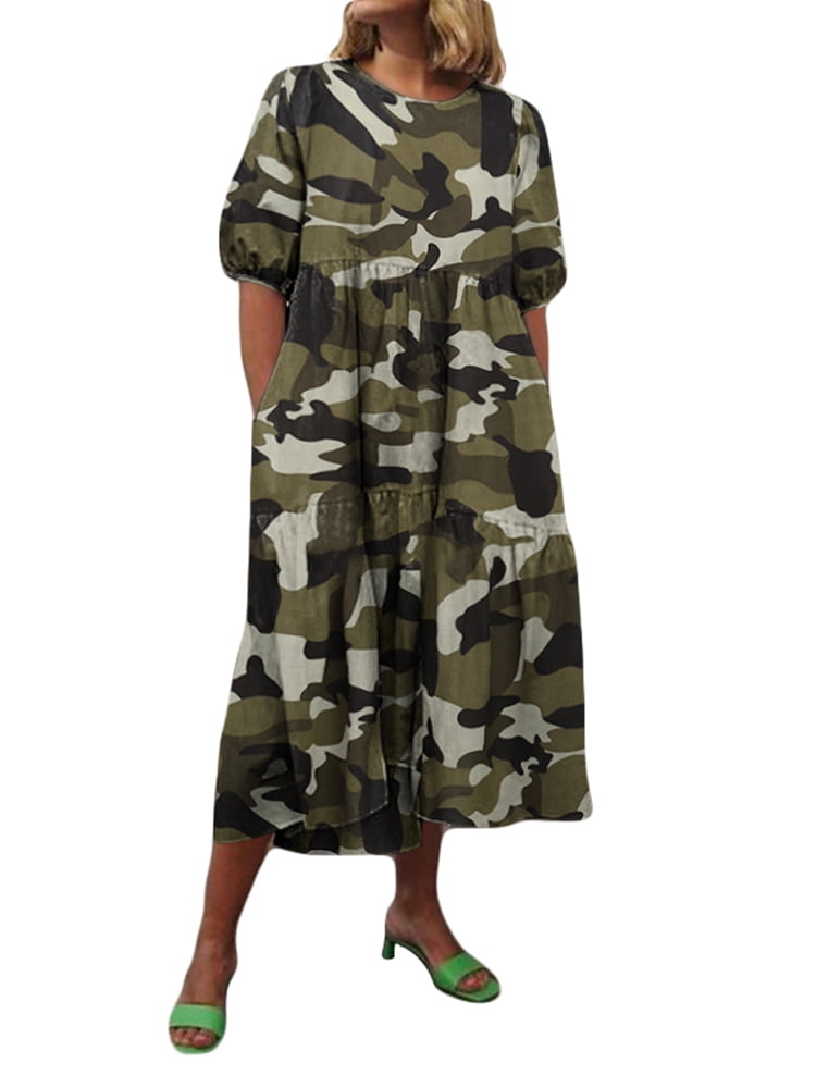 Casual camo dress Clearance