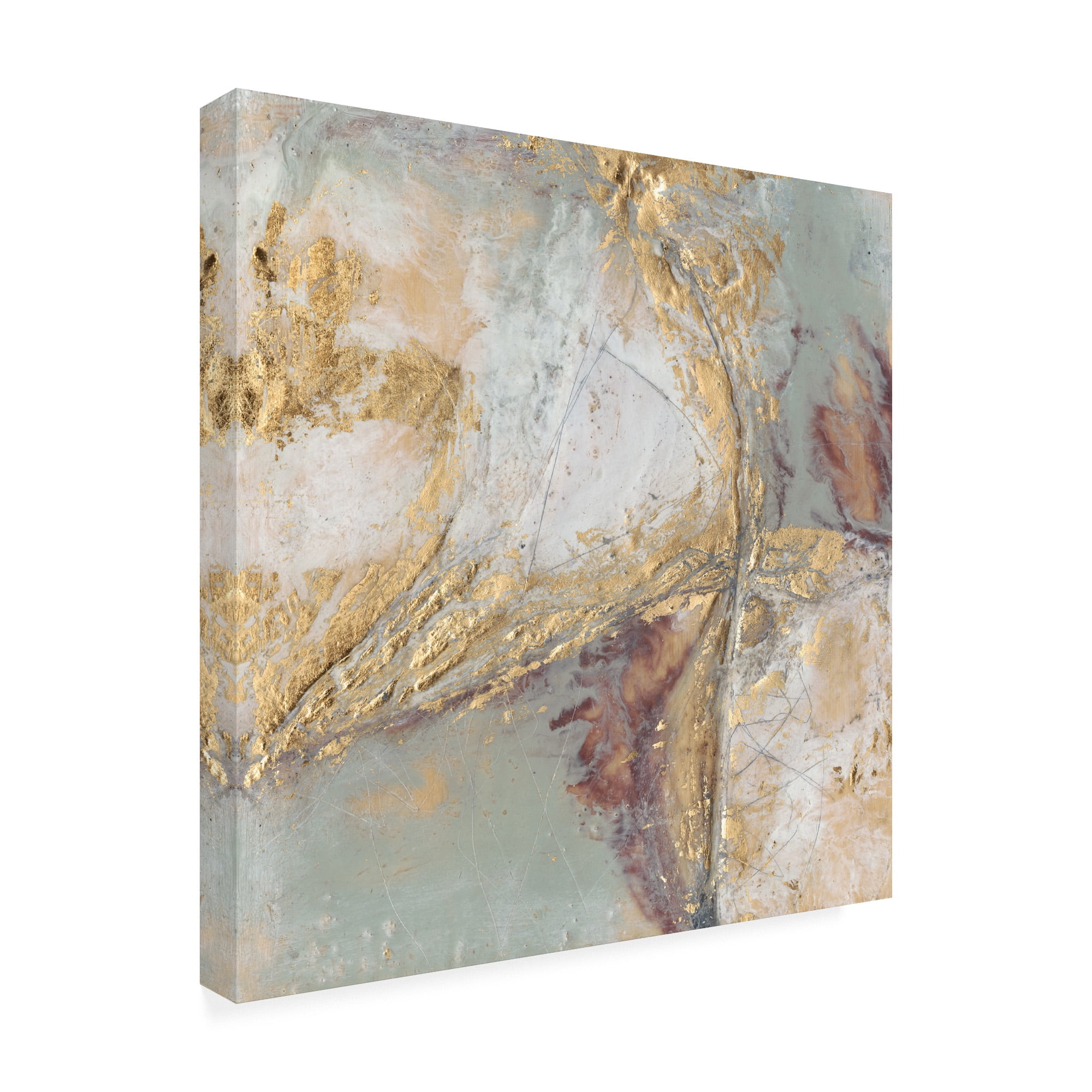 Trademark Fine Art 'Gilded Circuit I' Canvas Art by Jennifer Goldberger