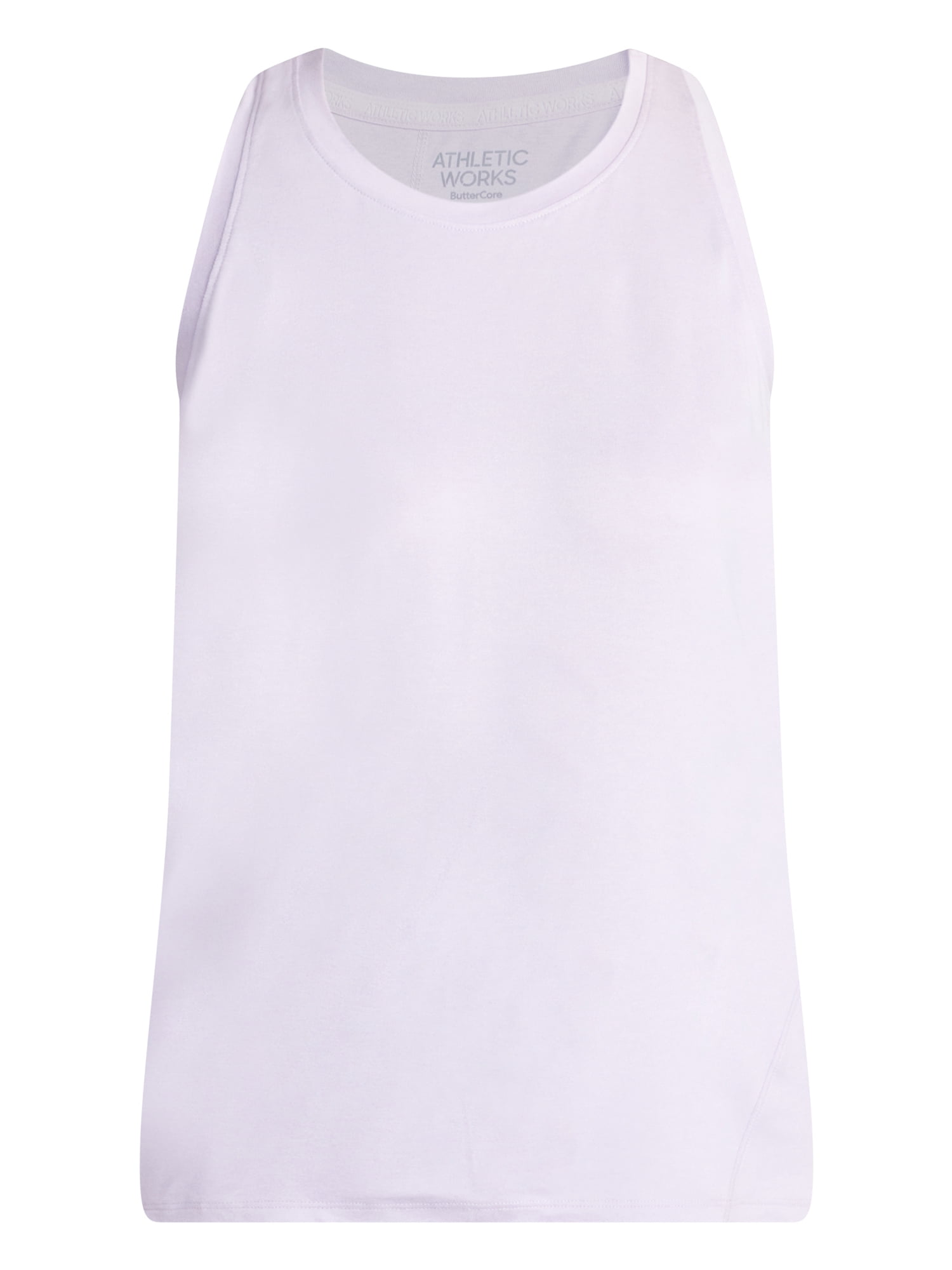 Athletic Works Women's and Women's Plus ButterCore Racerback Tank Top, Sizes XS-4X