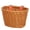 Tan, variant on Bike Basket Front, Wicker Storage Basket, 14X11 In, Leather Straps, Outdoor Outings, Tan, 1 Pc