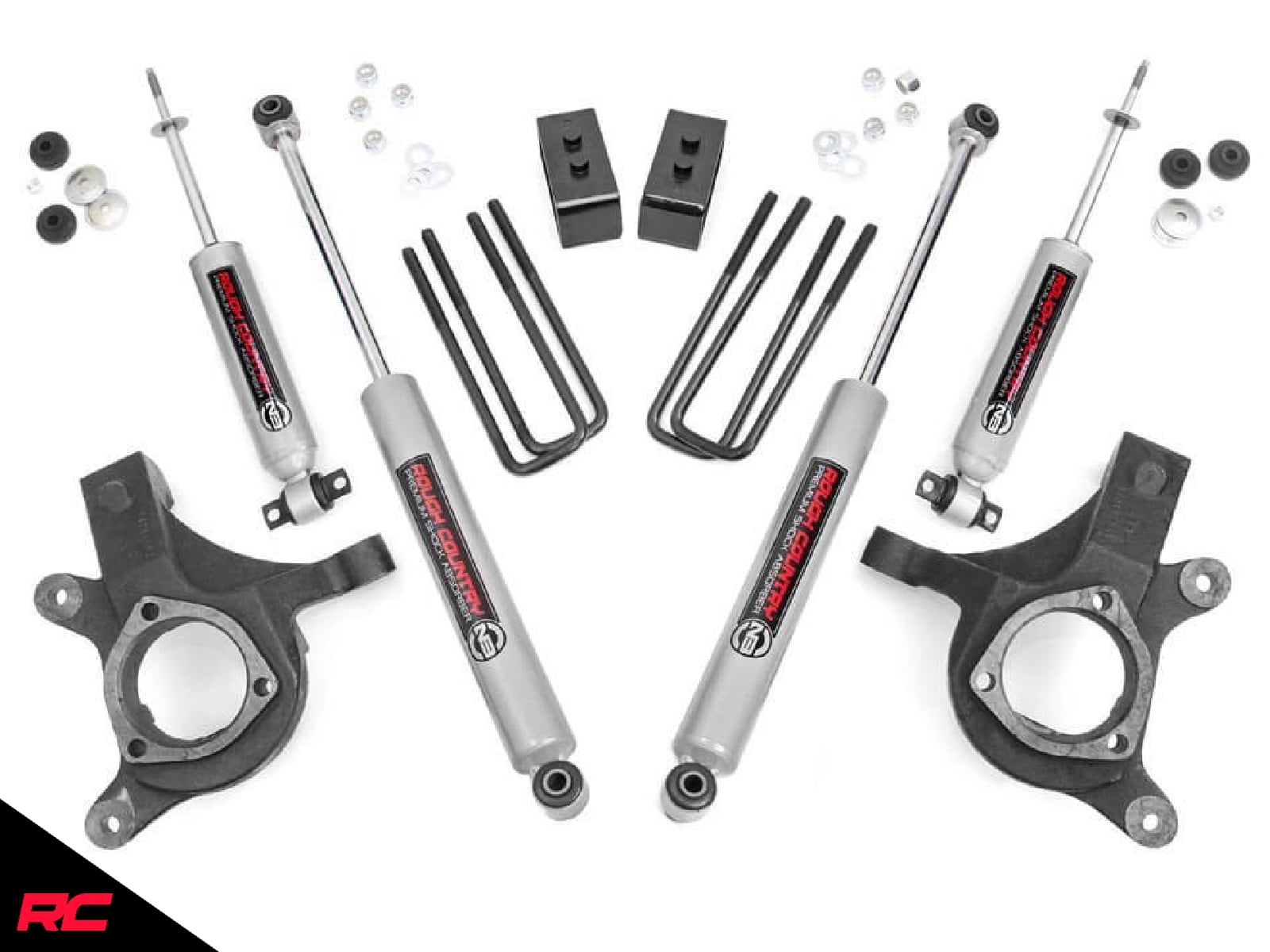 Rough Country 3 Body Lift Compatible w/ 19951998 Chevy Silverado GMC