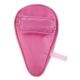 thumbnail image 3 of Lightweight Table Tennis Bag - Paddle Bag with Ball Case for 2 Paddle Balls - Pink, as described, 3 of 10