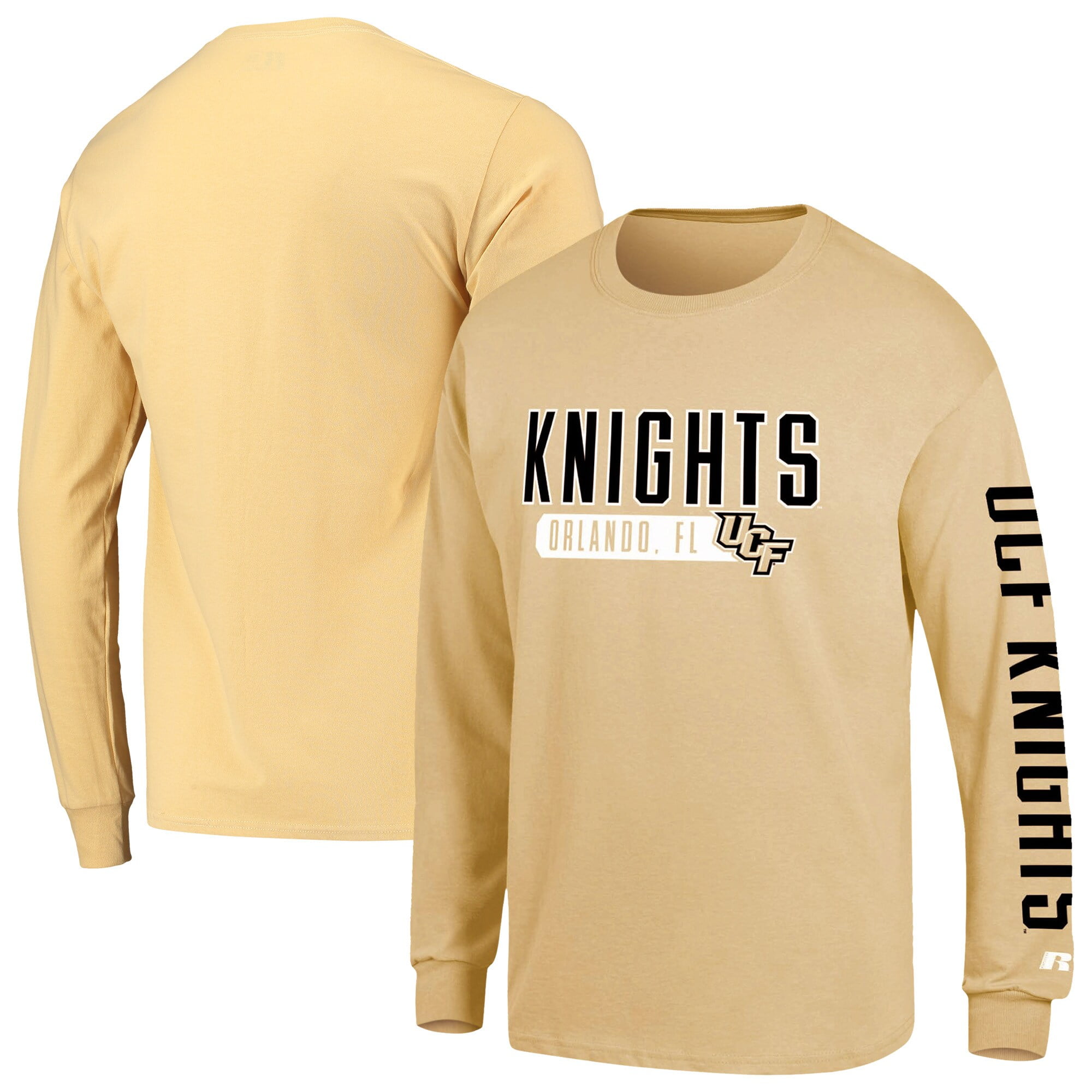 Men's Russell Athletic Gold UCF Knights 