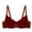Wine, variant on Fznquz Lace Women's Bras Comfortable Push Up Soft Underwire Beige Bra