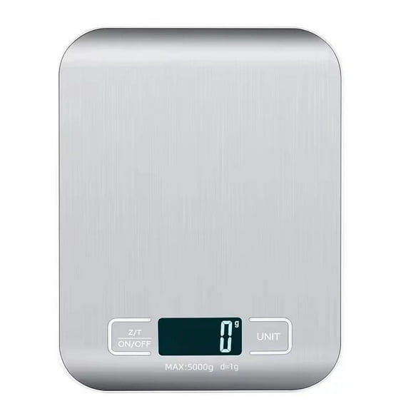 Digital Kitchen Scale with Stainless Steel Panel, 1g Precision Food Weight Scale for Baking Cooking Meal Prep