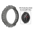 thumbnail image 2 of Transparent Smart Watch Cover for Huami Amazfit T-Rex PRO/T-Rex (Orange), 2 of 7