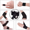 thumbnail image 4 of 30 Rolls Self Adherent Wrap Stretch Bandages Self Adhesive Bandage Wrap 2 inch Self Stick Bandage Wrap Tape for Wrist Ankle Swelling Sprains (Black), 4 of 7
