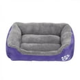 thumbnail image 3 of Lit Carré Chaud d'Hiver pour Animaux, Fournitures pour Animaux, Lit de Couchage pour Chat et Chien, 3 of 8