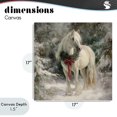 thumbnail image 4 of Stupell Industries Farmhouse Pretty Christmas Mare Canvas Art, 17 x 17, by Tina LeCour, 4 of 8