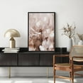 thumbnail image 4 of IDEA4WALL Framed Canvas Wall Art Abstract Floral Soft Pastel Tones Illustrations Modern Art Pastel Flowers Print Bohemian Artwork Relax/Calm for Living Room, Bedroom, Office - Black 16"x24", 4 of 5