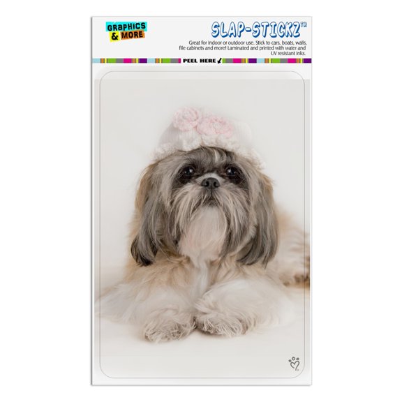 Shih Tzu Dog Precious Knit Hat Home Business Office Sign