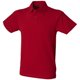 thumbnail image 1 of Skinni Fit - Polo de manga corta elástico Modelo Strech para hombre/caballero - Verano/ Vacaciones/ Deporte (Rojo Vintage), 1 of 1