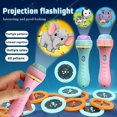 thumbnail image 2 of Linterna de juguete, proyector de educación temprana, máquina de cuentos, dinosaurio, juguete para dormir, lámpara de proyector para niñas y niños, linterna luminosa Gao Jinjia LED, 2 of 2