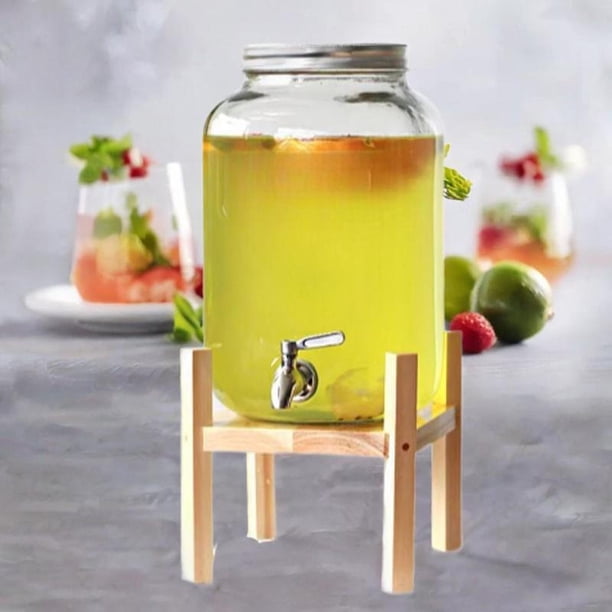 Soporte dispensador de bebidas, estante para encimera, soporte dispensador de agua para fiestas, soporte dispensador de bebidas para encimera, cocina Soporte 5L