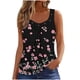 thumbnail image 2 of Xuyuer Summer Tops for Women Sleeveless V Neck Tshirt Loose Fit Casual Tank Tunic Blouse Womens Tank Tops Summer V Neck Sleeveleeve Shirts Casual Ruched Tunics, 2 of 5