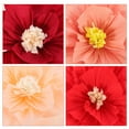 thumbnail image 2 of FRCOLOR 5pcs Paper Flowers Decoration 3D Wall Handicraft Artificial Flowers DIY Craft Supplies, 2 of 8