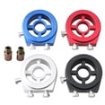 thumbnail image 4 of Oil Filter Cooler Sandwich Plate Adapter Universal Oil Adapter Car Meter, 4 of 4