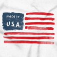 thumbnail image 6 of Made in USA County Map American Flag Romper Boys or Girls Infant Baby Brisco Brands 24M, 6 of 6
