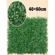 thumbnail image 2 of 1x Artificial Plants Grass Wall Simulated Lawn Backdrop Flowers Wedding Boxwood Hedge Panels Fence Greenery Wall Decor 40*60cm, 2 of 5