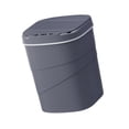 thumbnail image 1 of Cubo de basura de cocina, cubo de basura para baño, cubo de basura, cubo de basura inteligente, cubo de basura sin contacto para baño y cocina gris, 1 of 9