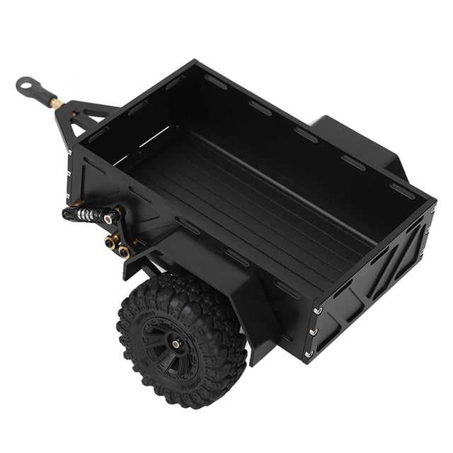 Remolque RC Ticfox para Traxxas TRX4M 1/18 de Aleación de Aluminio y Caucho