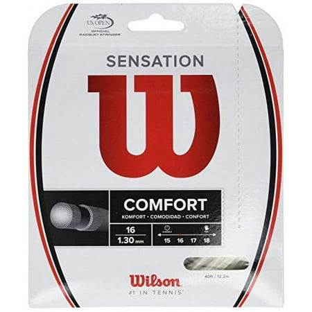 UPC: 0887768139810 | Wilson – WRZ941000 – Comfort Sensation 16 Tennis String Set