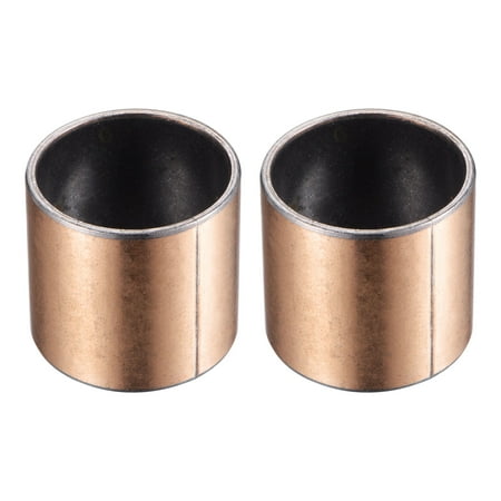 

Uxcell 32mm x 36mm x 35mm Sleeve (Plain) Bearings Wrapped Oilless Bushings 2 Pack