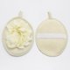 thumbnail image 5 of 3 piezas de esponja de ducha para baño, esponja de viaje con correa elástica para la mano, exfoliante, lavable, esponja de malla, esponja de baño, esponja de mano, bola de flores, almohadilla de esponja, ducha corporal grande Rojo Verde, 5 of 5