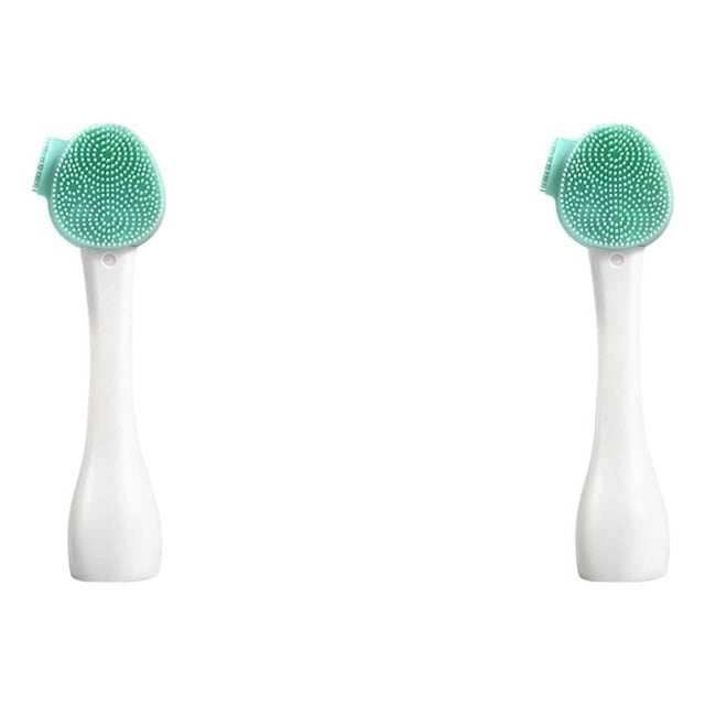 Vogacara Cepillo limpiador Facial de silicona de doble cara, cepillo de de masaje Facial para el cabello suave, removedor de espinillas, Type9 NO9