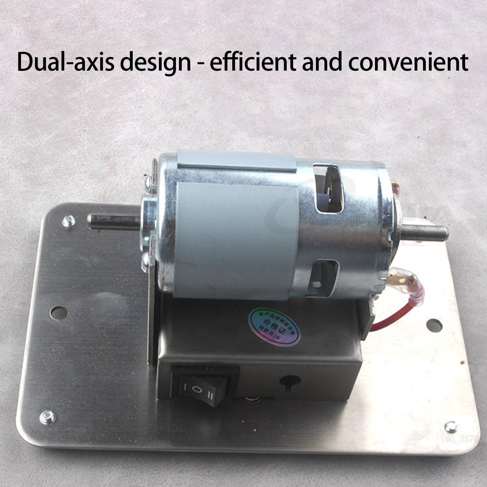 Electric Small Sander 100W Table Grinder 6000rpm Variable Speed Control For Cutter Sharpening Metal Polishing Projects