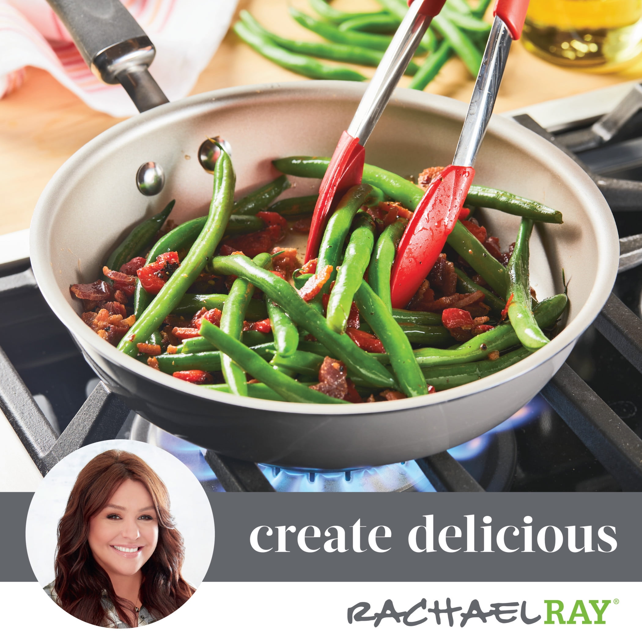 Rachael Ray 13 Piece Induction Safe Non-Stick Cookware Set