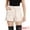 Beige, variant on DARING DIVA Women's Faux Leather Elastic High Waist PU Shorts S Coffee