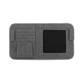 thumbnail image 2 of Fnochy Car Sunglass Holder Universal Fit Visor Organizer Premium Suede Leather Multifunctional Storage for Glasses Cards Masks Tickets Easy Install Car Accessories Durable Design, 2 of 8