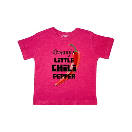 

Inktastic Granny s Little Chili Pepper Gift Toddler Boy or Toddler Girl T-Shirt