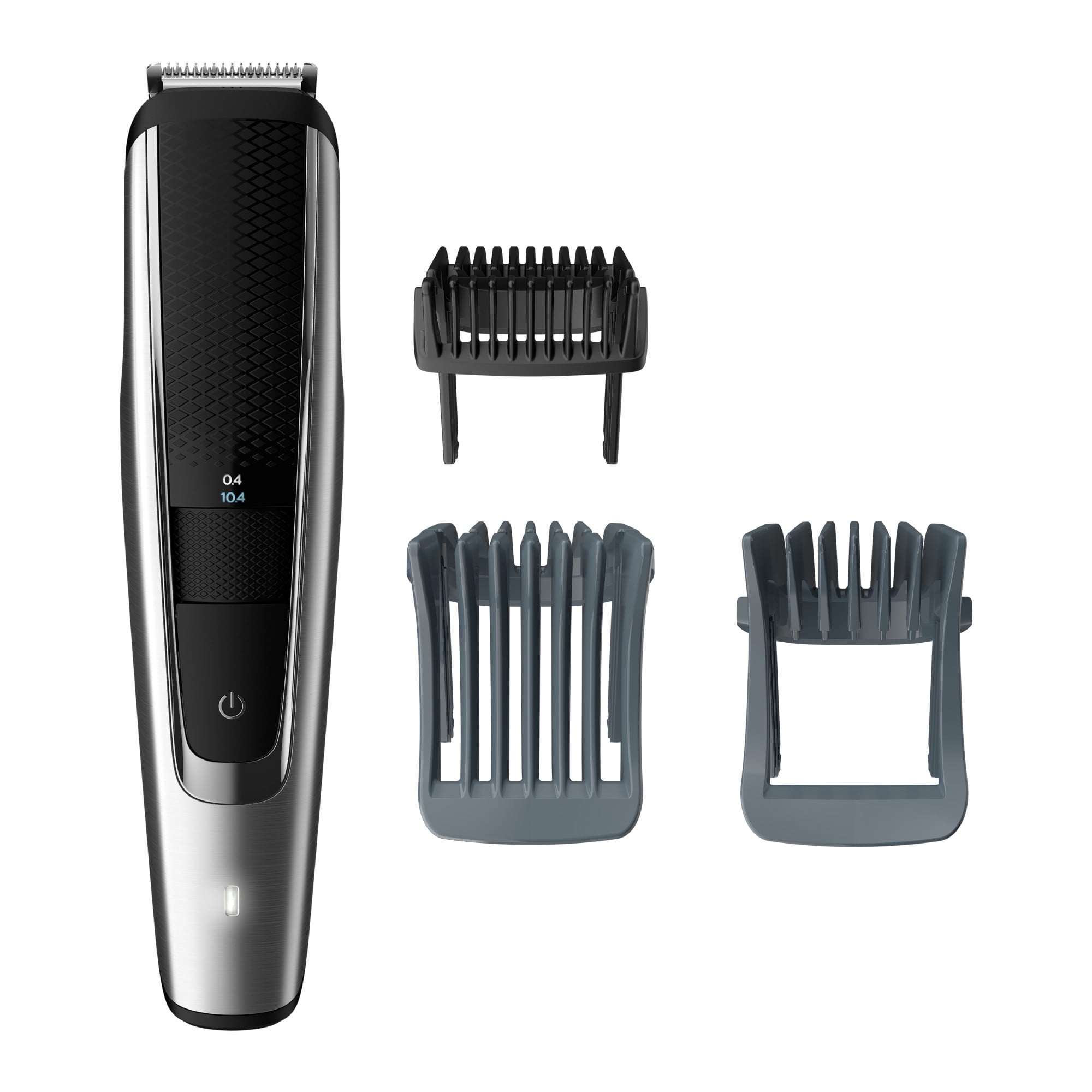 Philips Norelco Beard Trimmer and Hair Clipper Series 5000, Electric, One Pass Beard Trimmer and Hair Clipper with Washable Feature For Easy Clean - No Blade Oil Needed - BT5511/49 - Walmart.com