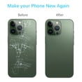 thumbnail image 3 of Back Glass Replacement Kit for iPhone 13 Pro Max 6.7 inch Models with Repair Tool Kit (Alpine Green), 3 of 7