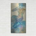 thumbnail image 3 of Luxe Metal Art 'Reflection I' by Albena Hristova, Metal Wall Art, 24"x48", 3 of 10