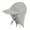 Gray, variant on Kids Sun Hat UPF 50+ Boy Girl Protection Hat Wide Brim Breathable Mesh Beach Hats