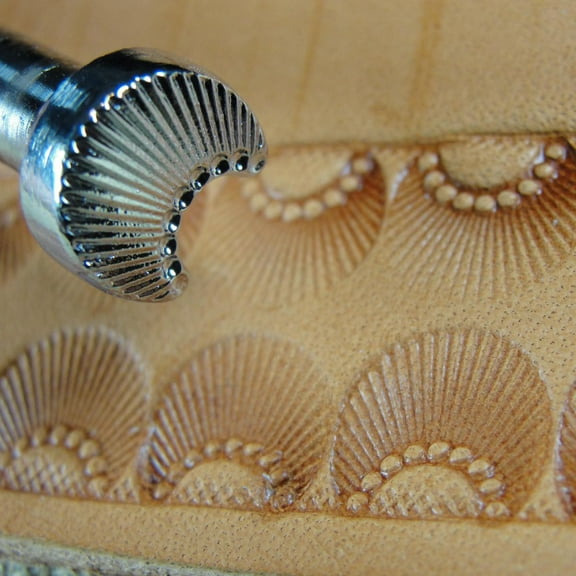 Leather Stamping Tool, 9-Seed Border Stamp, N720, Leather Stamping Tool Stamp, Craft Japan Leathercraft Tool