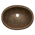 thumbnail image 2 of Native Trails Cps39 Rolled Baby Classic 15-1/2" Oval Copper Drop In Bathroom Sink - Copper, 2 of 2