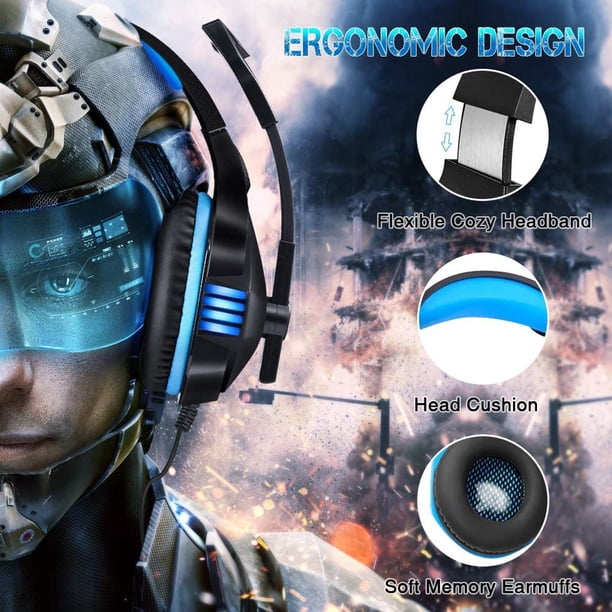 Hunterspider V3 Gaming Headset Stereo Noise Cancelling Wired