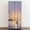 Color 3, variant on Self Adhesive Vinyl Refrigerator Wrap Set Sailboat Sea Sunset Decals Sailboat Silhouette Ocean Surface Door Mural Removable Fridge Sticker Peel and Stick Full Door Cover Decal Kitchen Bar Decor