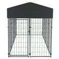 thumbnail image 6 of BingoPaw Playpen Welded Wire Dog Kennel W/ Cover, 8.2 ft. x 4 ft. x 5.4 ft, 6 of 12