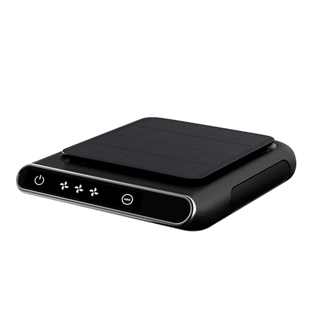 Ambientador Aire para Coche Likrtyny Filtro HEPA PM2.5 Purificador Solar 1200mAh
