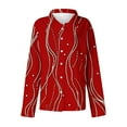 thumbnail image 7 of Craaazy Women's Casual Long Sleeve Button Down Shirts Gifts, 7 of 7
